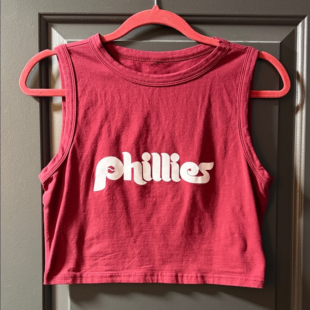 Kids Red Sleeveless Top
